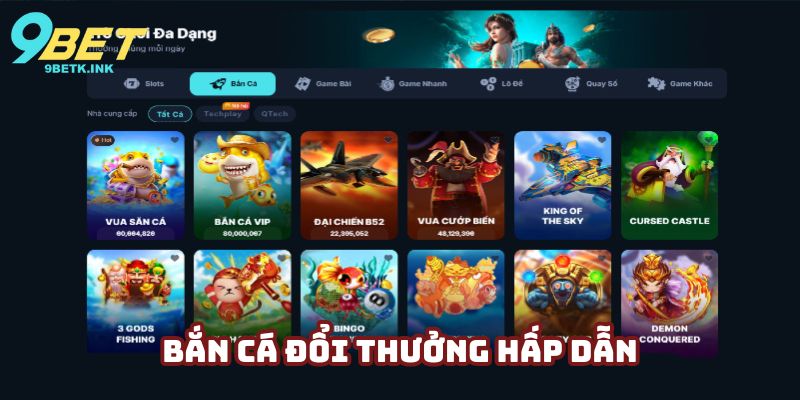 Bắn cá săn xu thưởng được nhiều khách hàng lựa chọn