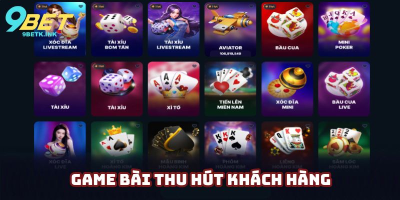 Game bài đổi thưởng với các bàn chơi hấp dẫn và kịch tính nhất