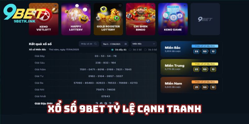 Xổ số xanh chín với tỷ lệ cạnh tranh nhất hiện nay