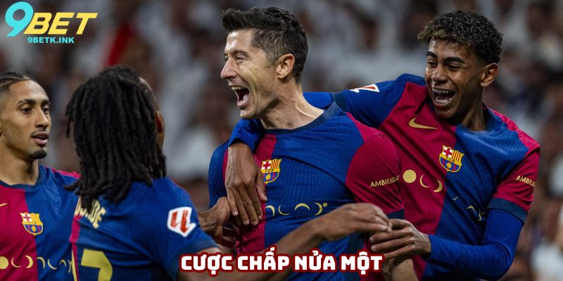 Cược chấp nửa một khá phổ biến